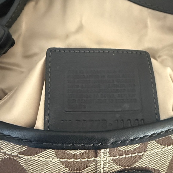 Coach Bleecker Soho Y2K Shoulder Bag Signature Jacquard Handbag. Small size - Picture 8 of 11